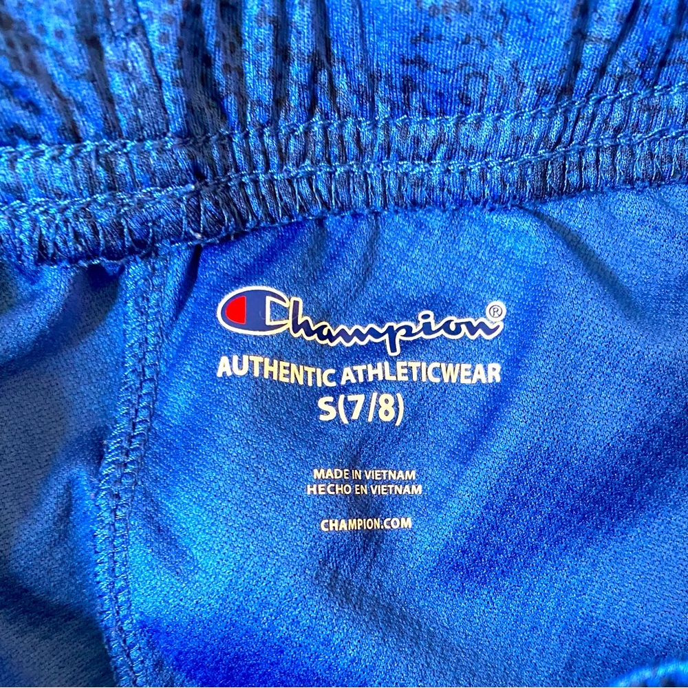 2 Pairs Champion Athletic Shorts Boys Size S 7/8 - Picture 4 of 5